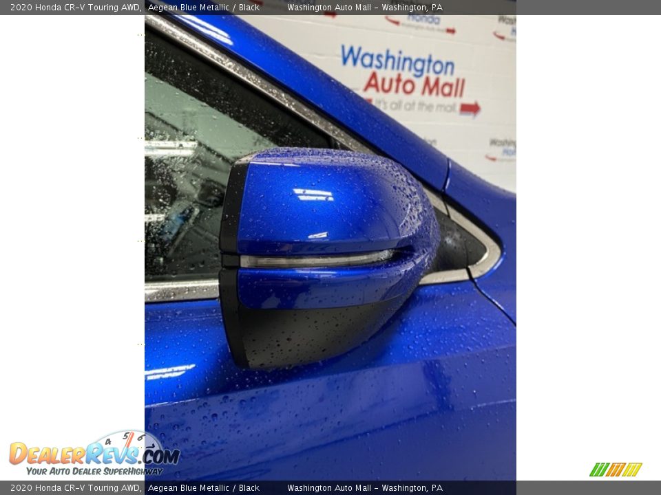2020 Honda CR-V Touring AWD Aegean Blue Metallic / Black Photo #28