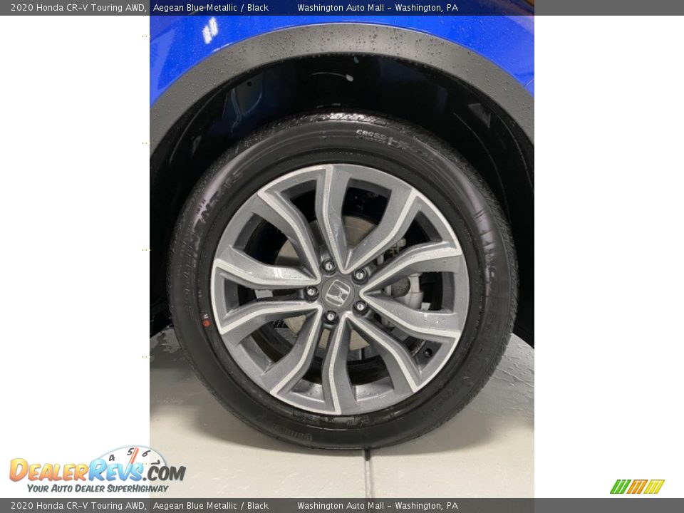 2020 Honda CR-V Touring AWD Aegean Blue Metallic / Black Photo #29