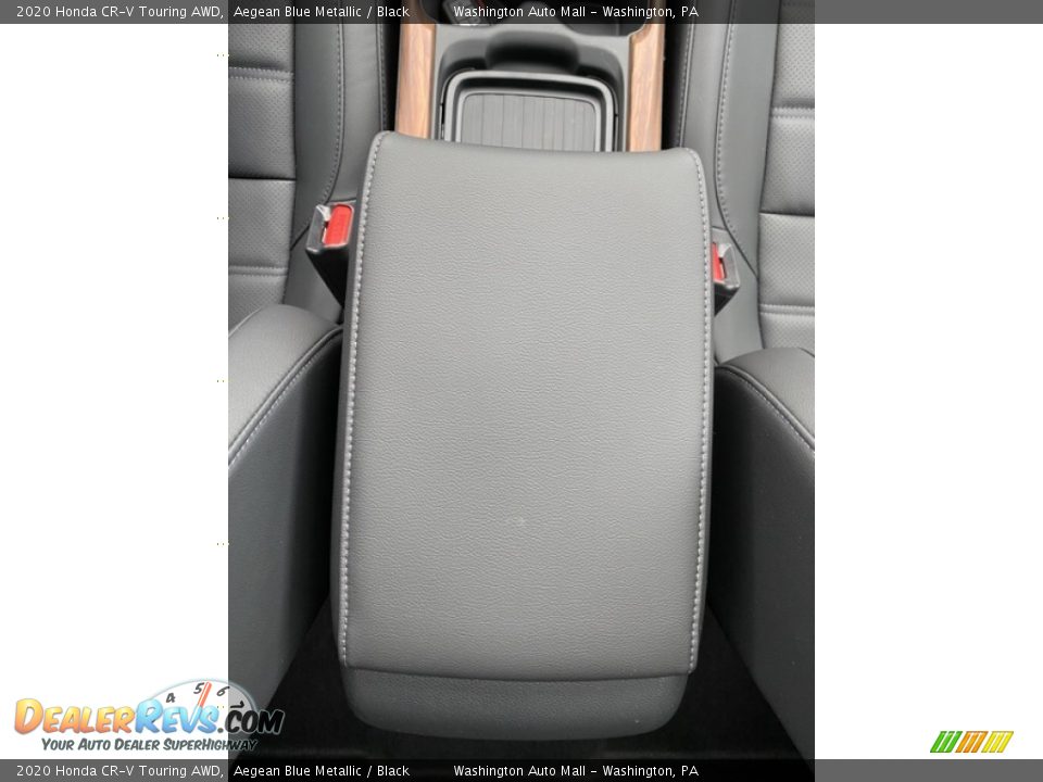2020 Honda CR-V Touring AWD Aegean Blue Metallic / Black Photo #34