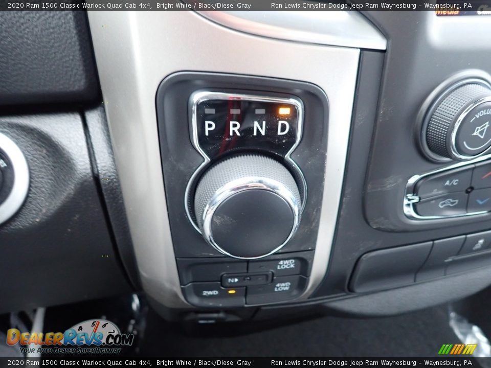 2020 Ram 1500 Classic Warlock Quad Cab 4x4 Bright White / Black/Diesel Gray Photo #19