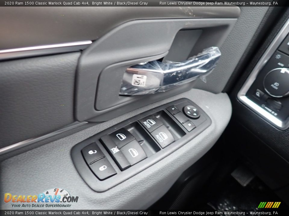 2020 Ram 1500 Classic Warlock Quad Cab 4x4 Bright White / Black/Diesel Gray Photo #20