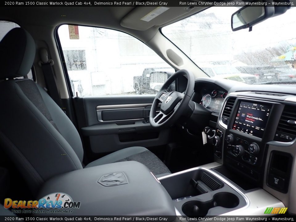2020 Ram 1500 Classic Warlock Quad Cab 4x4 Delmonico Red Pearl / Black/Diesel Gray Photo #11