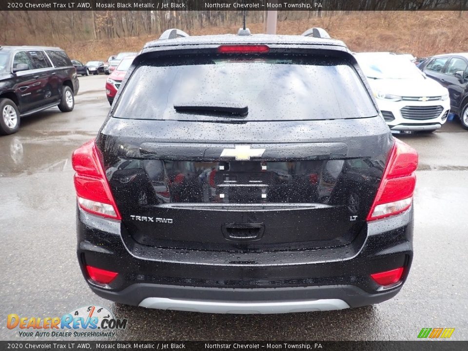 2020 Chevrolet Trax LT AWD Mosaic Black Metallic / Jet Black Photo #4