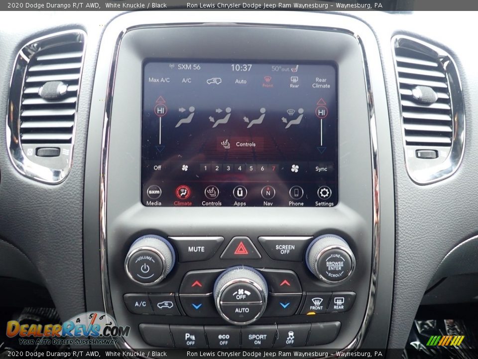 Controls of 2020 Dodge Durango R/T AWD Photo #16