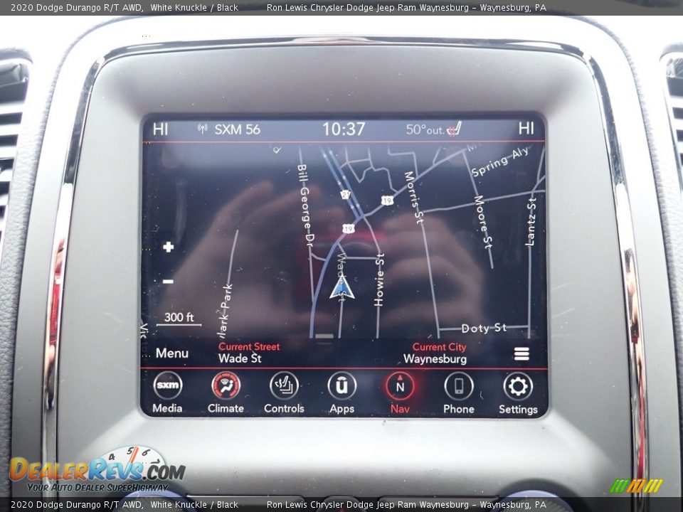 Navigation of 2020 Dodge Durango R/T AWD Photo #17