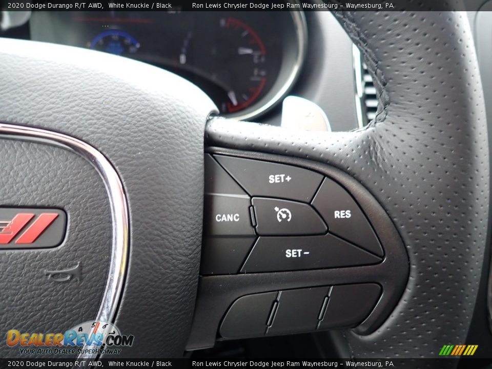 2020 Dodge Durango R/T AWD Steering Wheel Photo #19