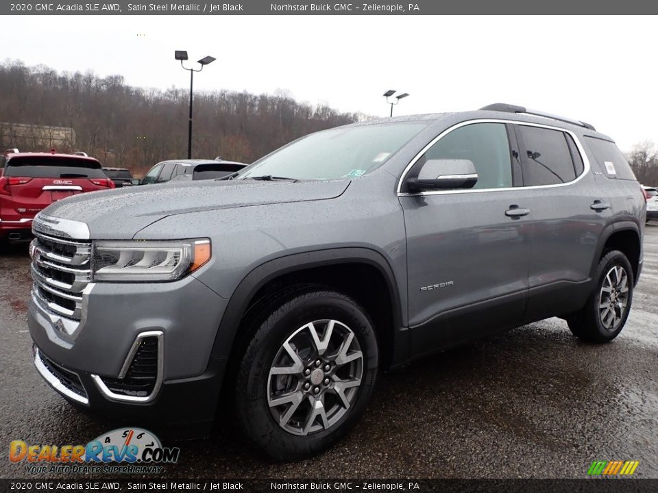 Front 3/4 View of 2020 GMC Acadia SLE AWD Photo #1