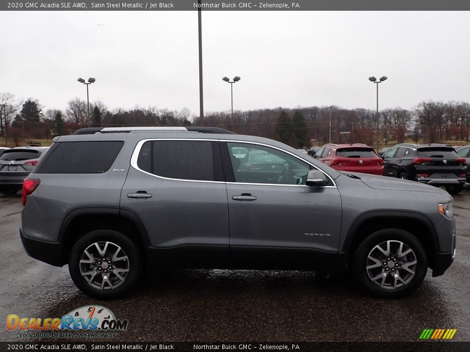 2020 GMC Acadia SLE AWD Satin Steel Metallic / Jet Black Photo #4