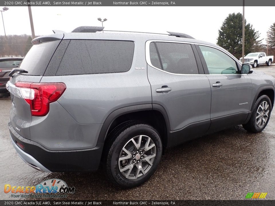 2020 GMC Acadia SLE AWD Satin Steel Metallic / Jet Black Photo #5