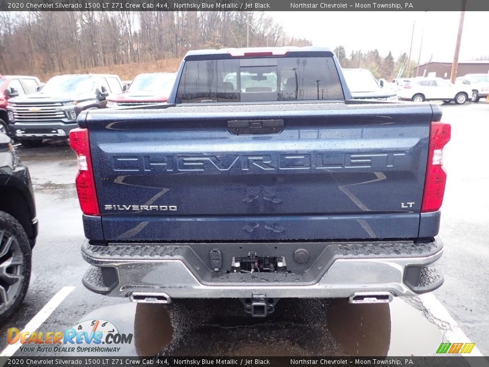 2020 Chevrolet Silverado 1500 LT Z71 Crew Cab 4x4 Northsky Blue Metallic / Jet Black Photo #3