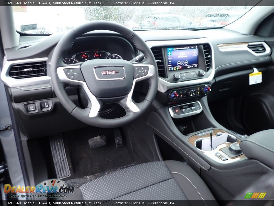 Jet Black Interior - 2020 GMC Acadia SLE AWD Photo #15