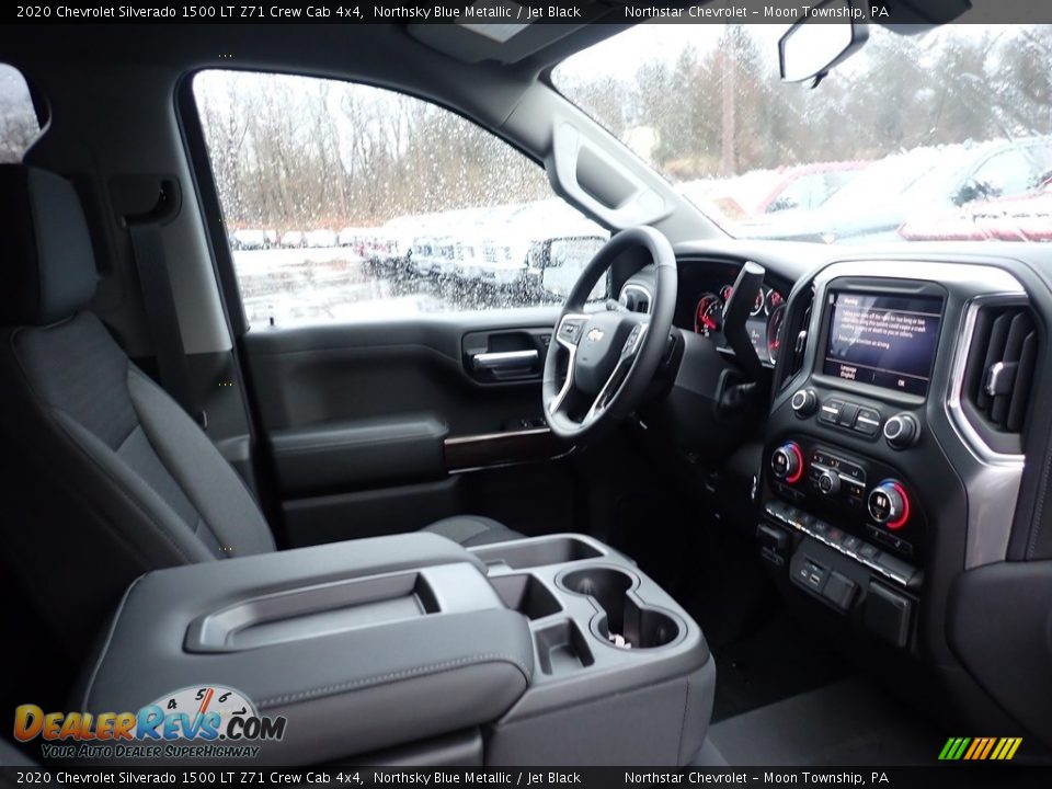 2020 Chevrolet Silverado 1500 LT Z71 Crew Cab 4x4 Northsky Blue Metallic / Jet Black Photo #10