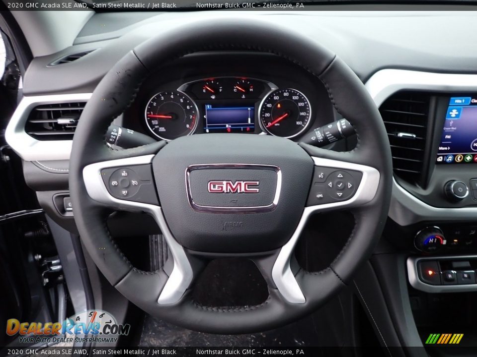 2020 GMC Acadia SLE AWD Steering Wheel Photo #17