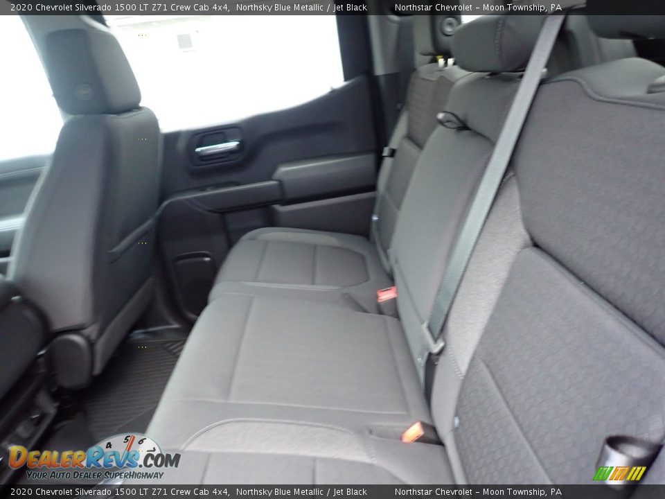2020 Chevrolet Silverado 1500 LT Z71 Crew Cab 4x4 Northsky Blue Metallic / Jet Black Photo #12