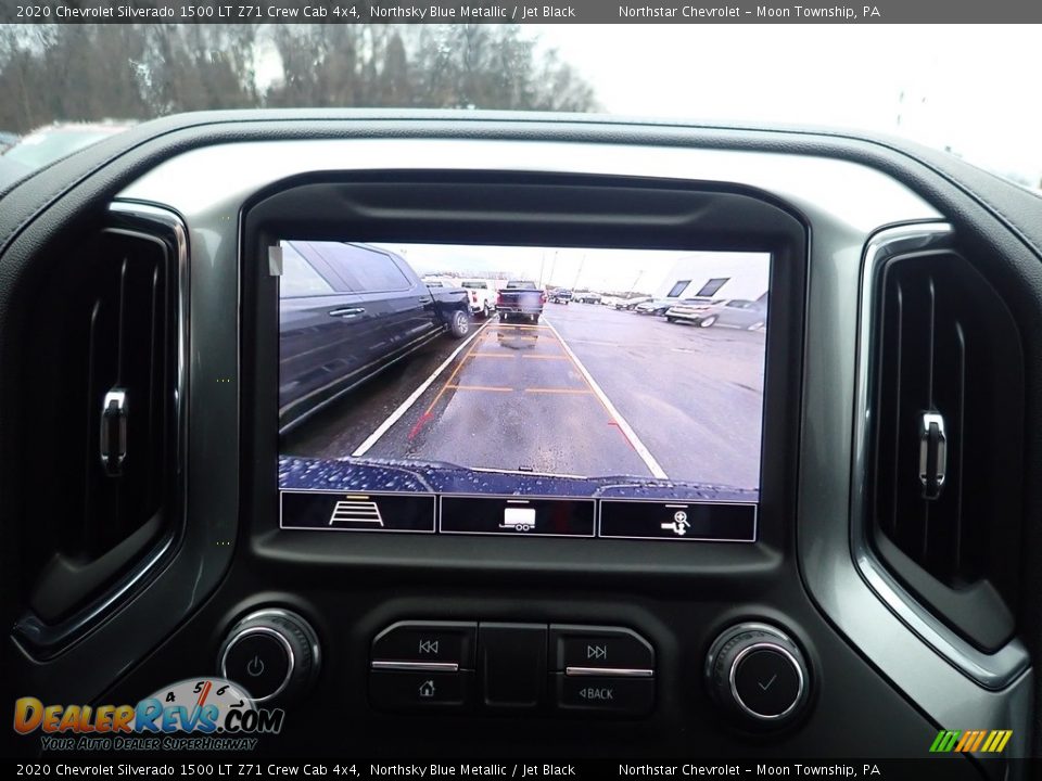 2020 Chevrolet Silverado 1500 LT Z71 Crew Cab 4x4 Northsky Blue Metallic / Jet Black Photo #17