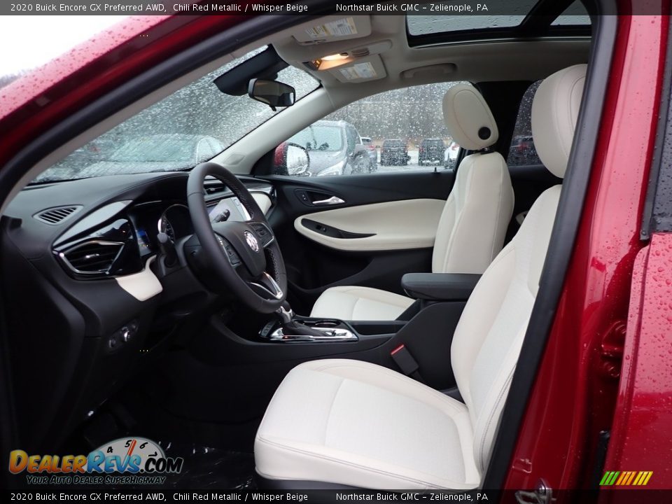 Whisper Beige Interior - 2020 Buick Encore GX Preferred AWD Photo #13