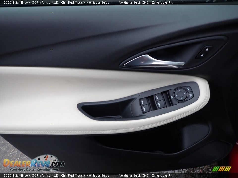 2020 Buick Encore GX Preferred AWD Chili Red Metallic / Whisper Beige Photo #16
