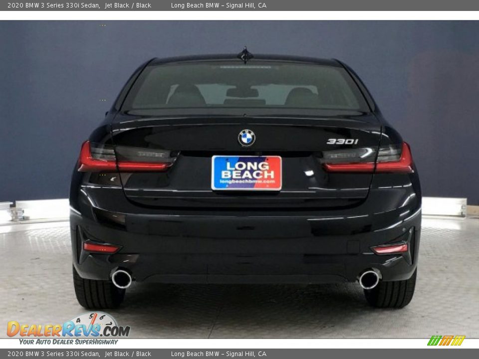 2020 BMW 3 Series 330i Sedan Jet Black / Black Photo #3
