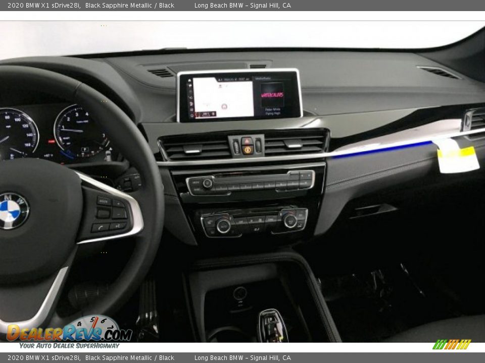 2020 BMW X1 sDrive28i Black Sapphire Metallic / Black Photo #5