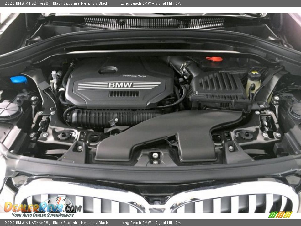 2020 BMW X1 sDrive28i Black Sapphire Metallic / Black Photo #9