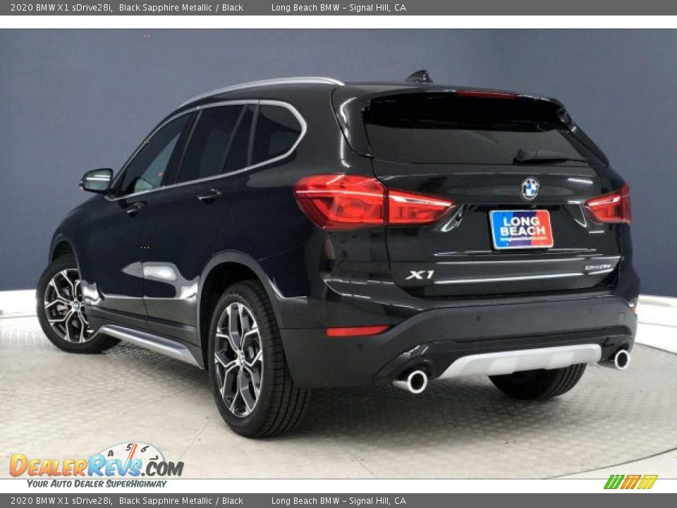 2020 BMW X1 sDrive28i Black Sapphire Metallic / Black Photo #10