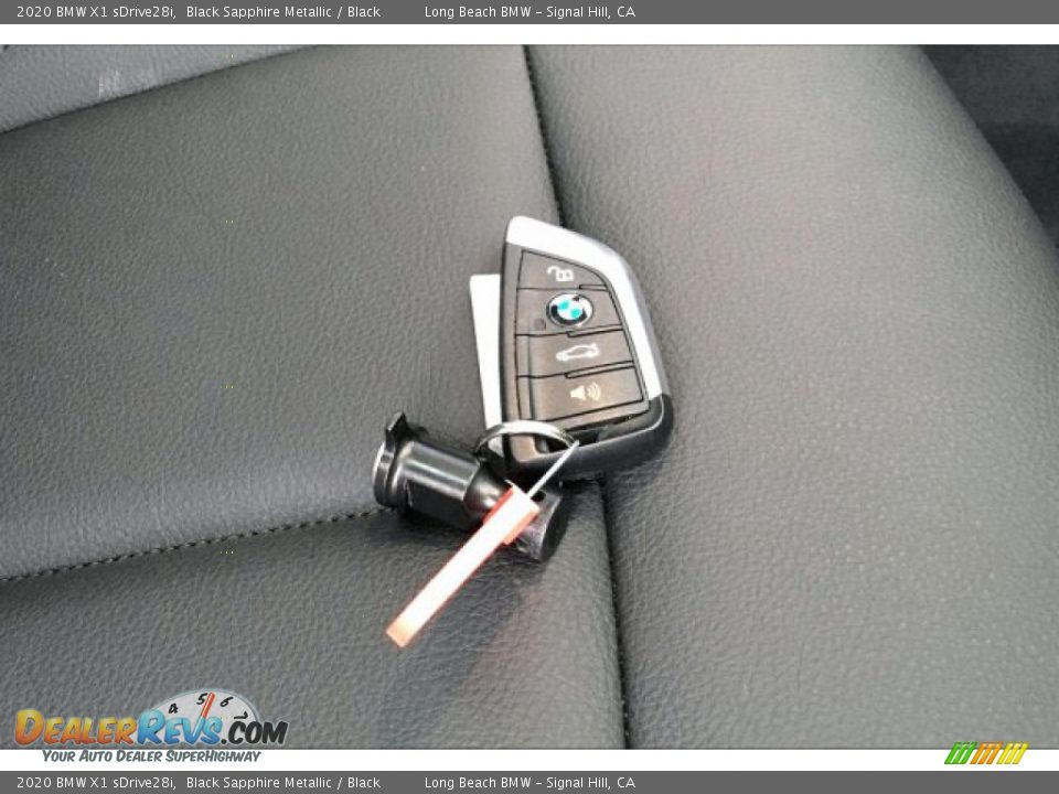 2020 BMW X1 sDrive28i Black Sapphire Metallic / Black Photo #11