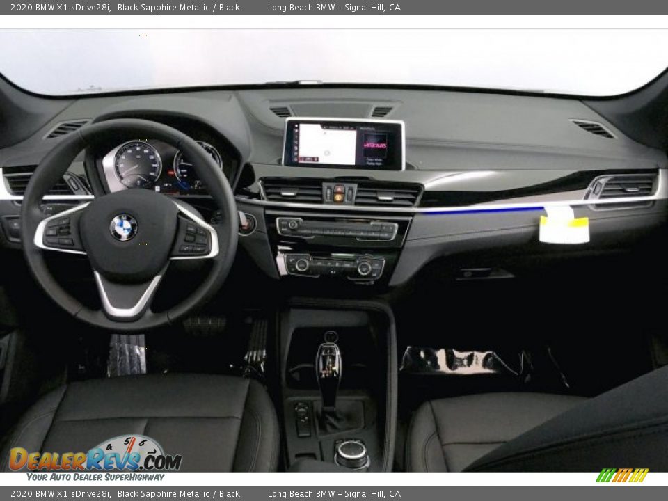2020 BMW X1 sDrive28i Black Sapphire Metallic / Black Photo #20