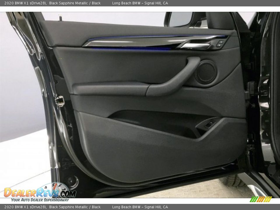 2020 BMW X1 sDrive28i Black Sapphire Metallic / Black Photo #21