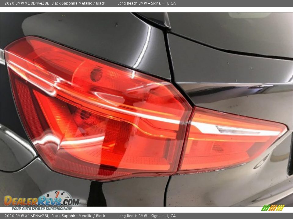 2020 BMW X1 sDrive28i Black Sapphire Metallic / Black Photo #22