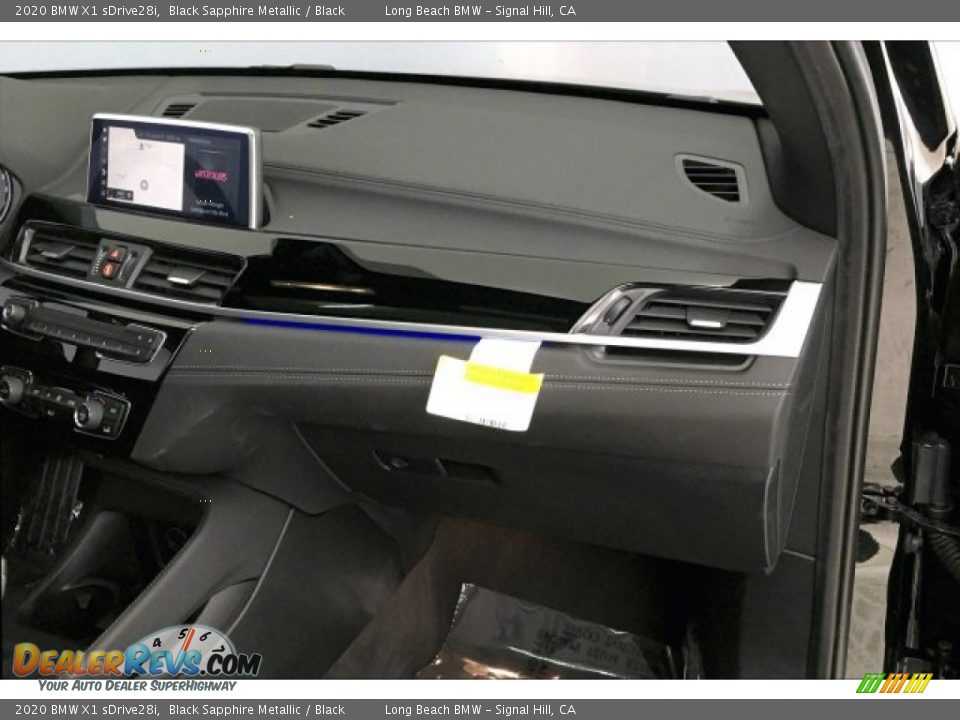 2020 BMW X1 sDrive28i Black Sapphire Metallic / Black Photo #24