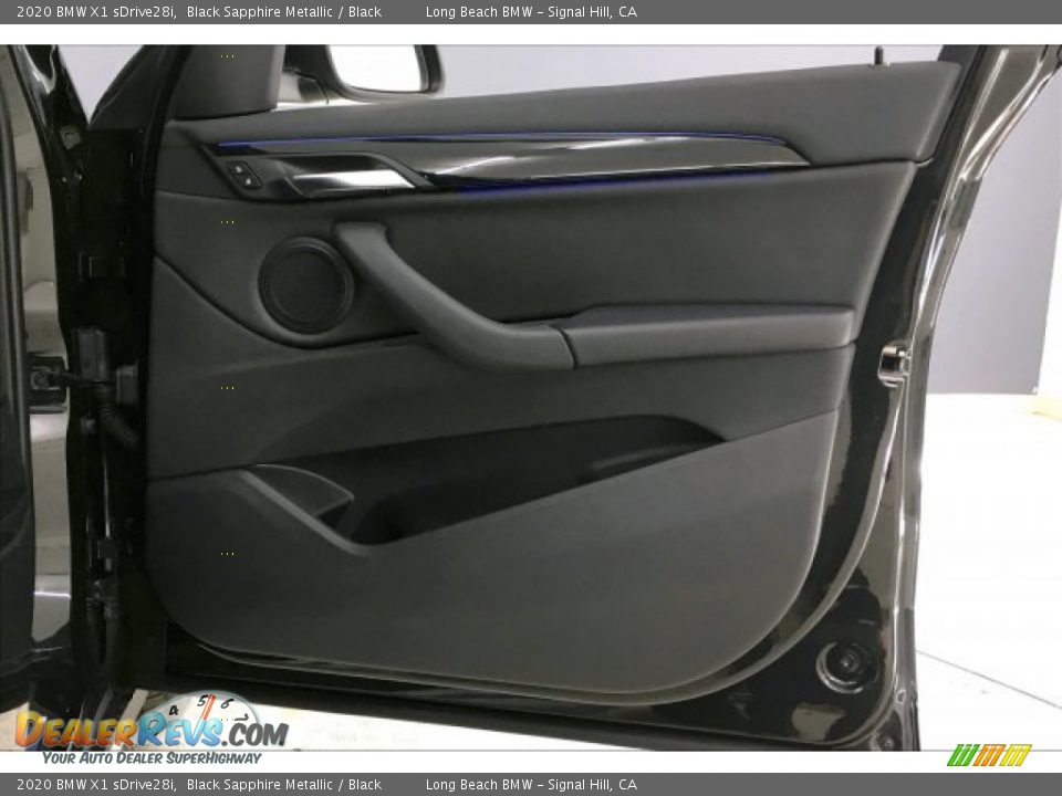 2020 BMW X1 sDrive28i Black Sapphire Metallic / Black Photo #26