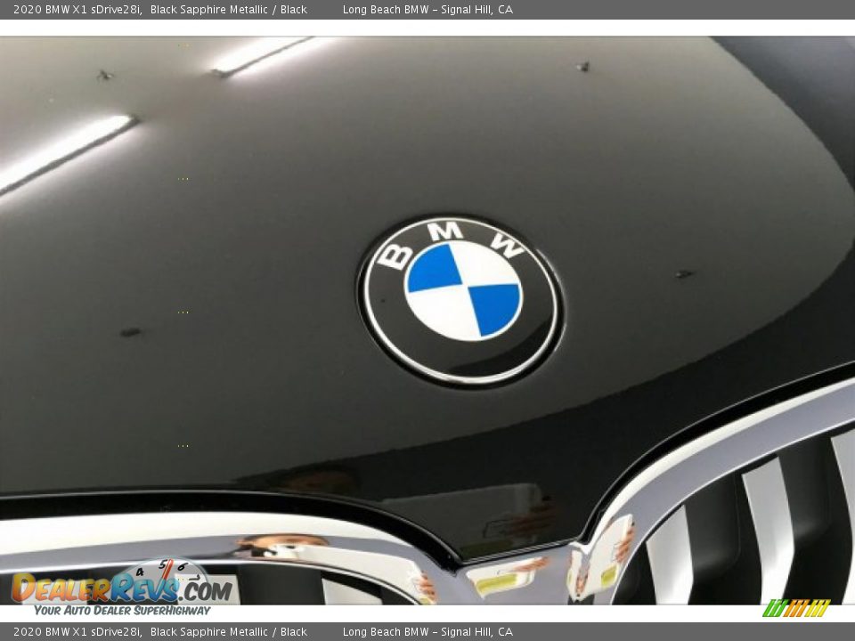 2020 BMW X1 sDrive28i Black Sapphire Metallic / Black Photo #29
