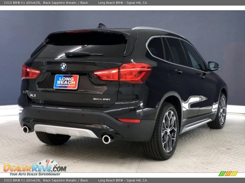 2020 BMW X1 sDrive28i Black Sapphire Metallic / Black Photo #30