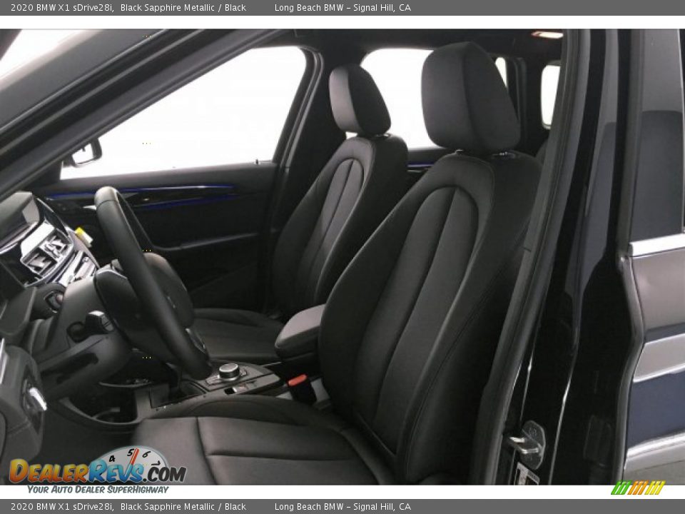 2020 BMW X1 sDrive28i Black Sapphire Metallic / Black Photo #32