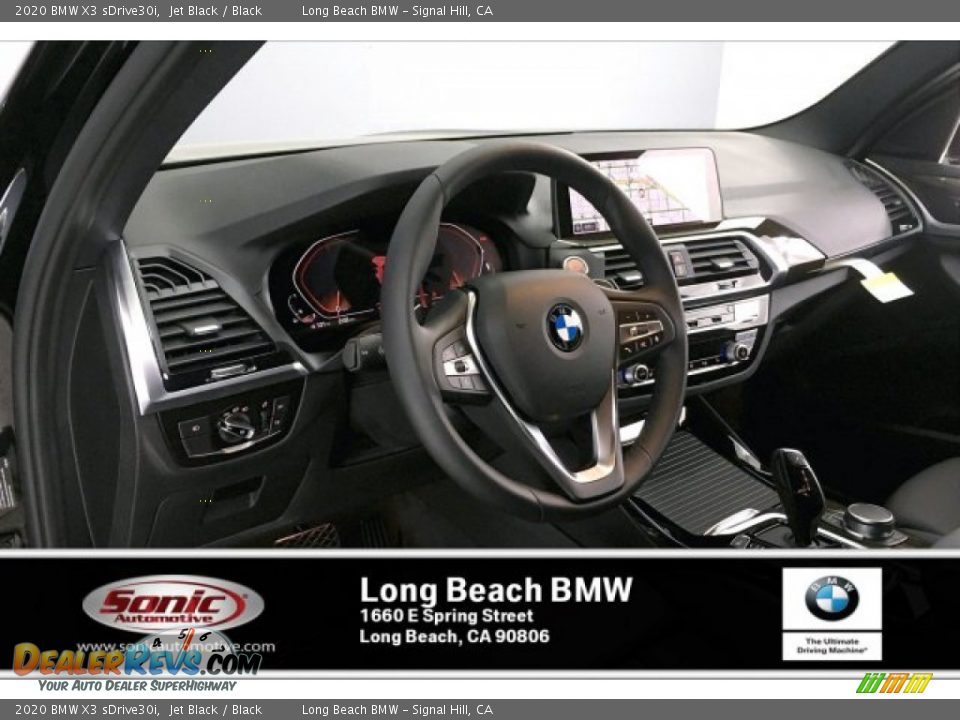 2020 BMW X3 sDrive30i Jet Black / Black Photo #4