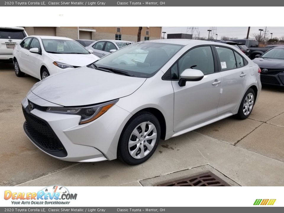 2020 Toyota Corolla LE Classic Silver Metallic / Light Gray Photo #1