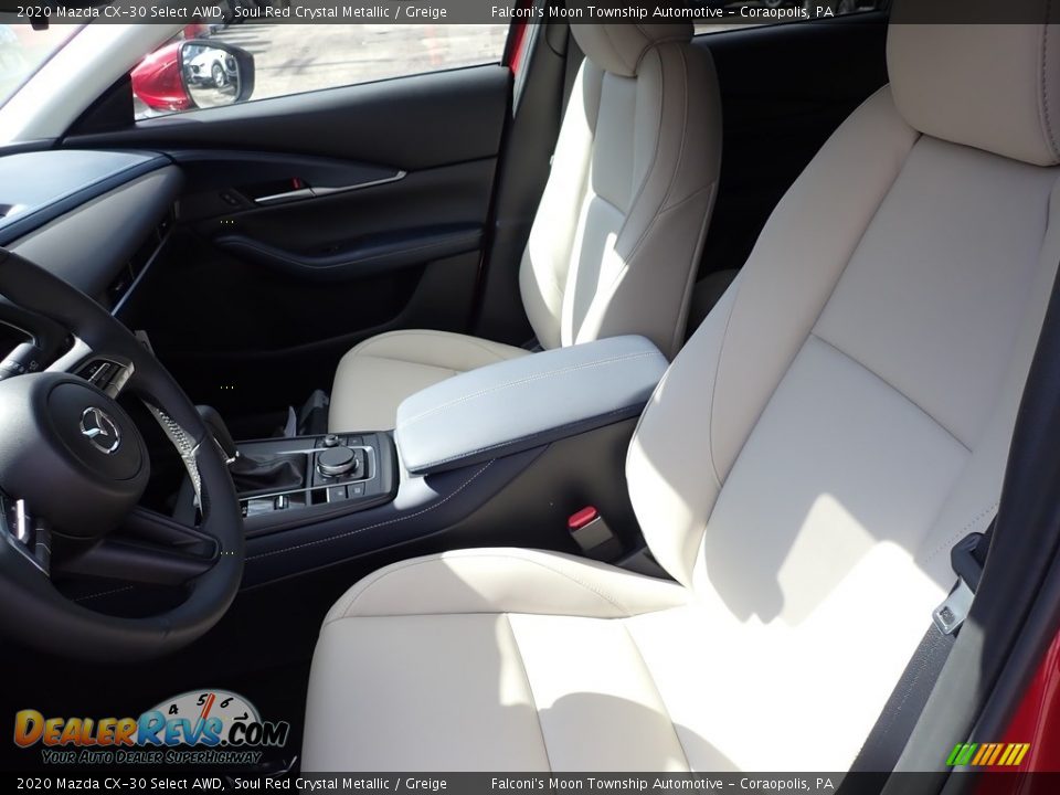 2020 Mazda CX-30 Select AWD Soul Red Crystal Metallic / Greige Photo #11