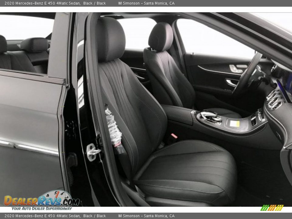 2020 Mercedes-Benz E 450 4Matic Sedan Black / Black Photo #5