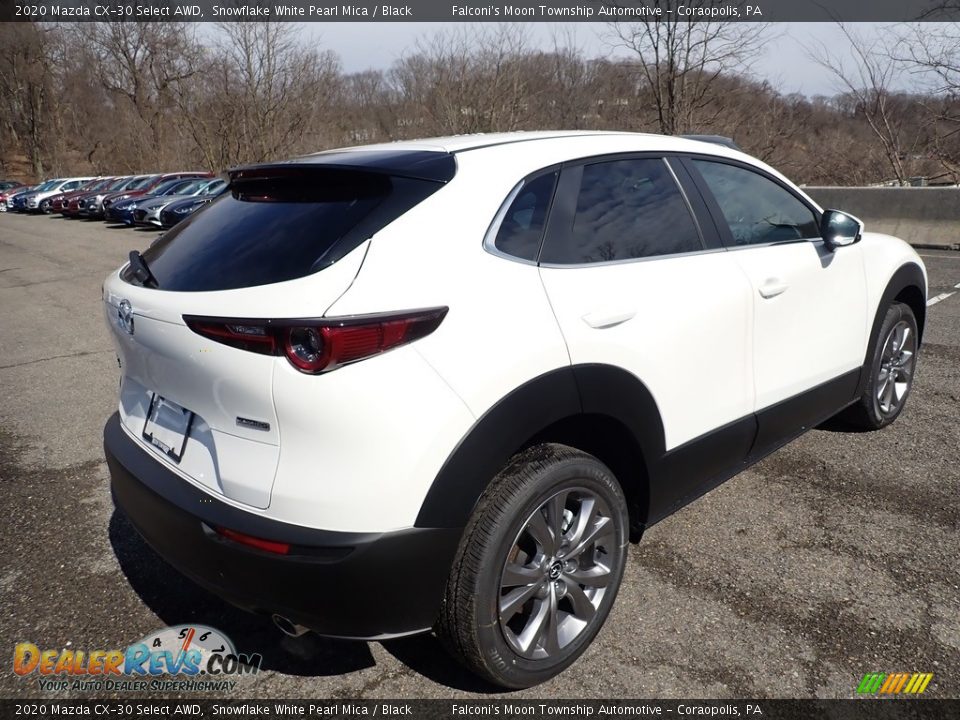 2020 Mazda CX-30 Select AWD Snowflake White Pearl Mica / Black Photo #2