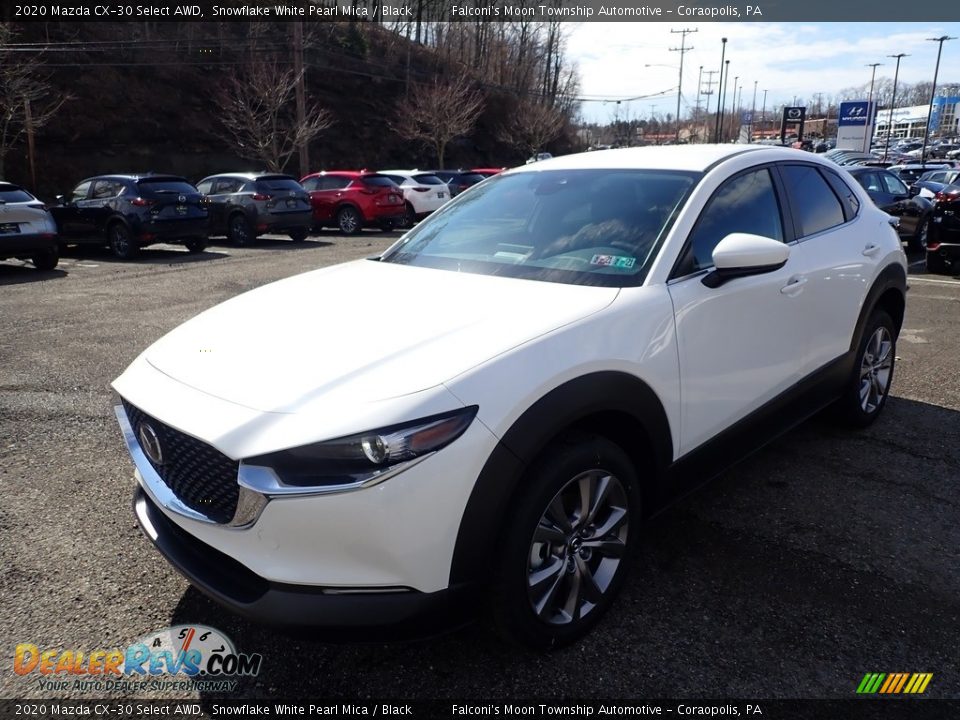 2020 Mazda CX-30 Select AWD Snowflake White Pearl Mica / Black Photo #5