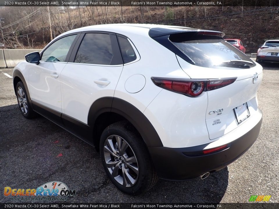 2020 Mazda CX-30 Select AWD Snowflake White Pearl Mica / Black Photo #6