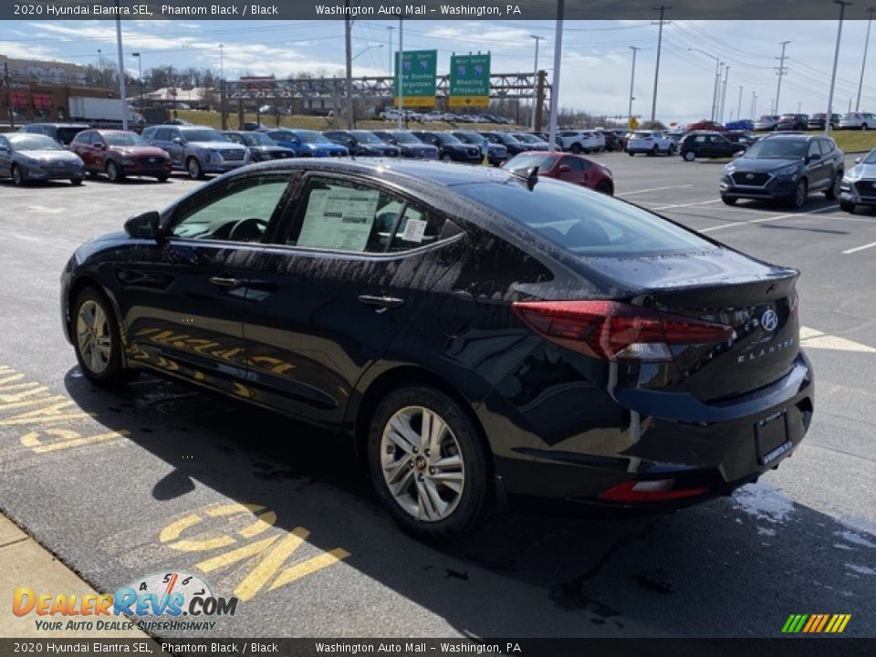 2020 Hyundai Elantra SEL Phantom Black / Black Photo #5