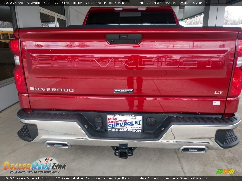 2020 Chevrolet Silverado 1500 LT Z71 Crew Cab 4x4 Cajun Red Tintcoat / Jet Black Photo #5