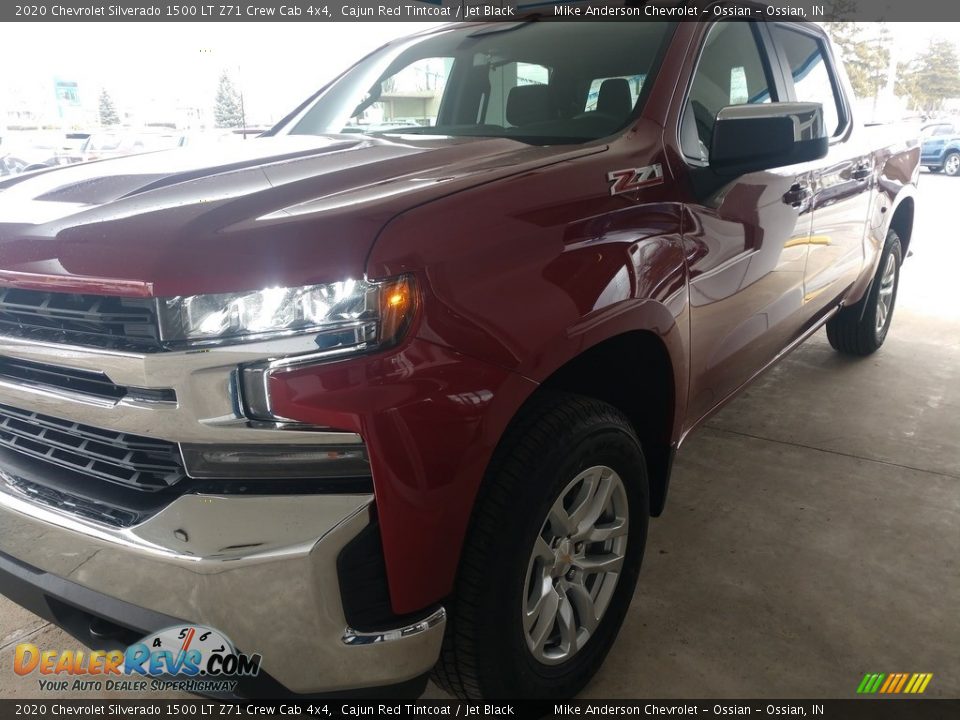 2020 Chevrolet Silverado 1500 LT Z71 Crew Cab 4x4 Cajun Red Tintcoat / Jet Black Photo #7