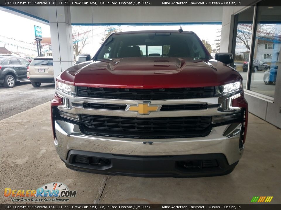 2020 Chevrolet Silverado 1500 LT Z71 Crew Cab 4x4 Cajun Red Tintcoat / Jet Black Photo #8