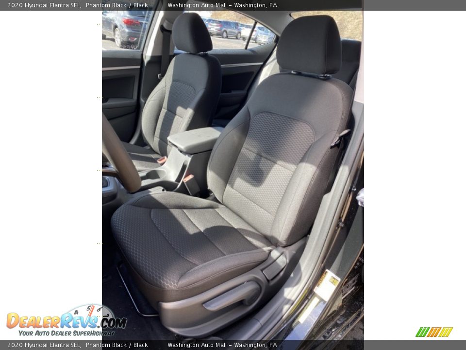 2020 Hyundai Elantra SEL Phantom Black / Black Photo #14