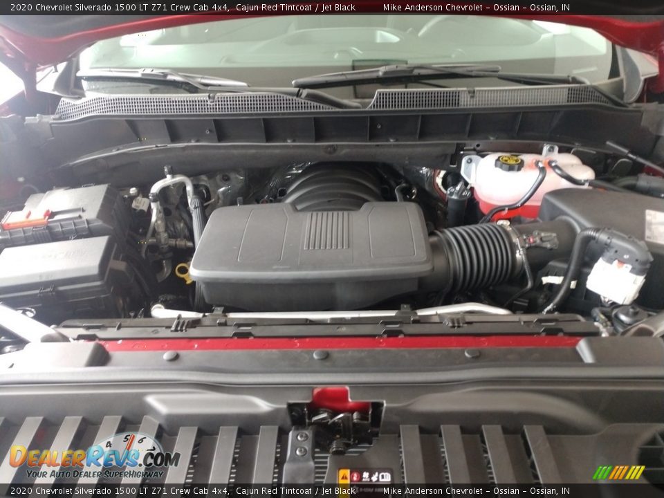 2020 Chevrolet Silverado 1500 LT Z71 Crew Cab 4x4 Cajun Red Tintcoat / Jet Black Photo #10