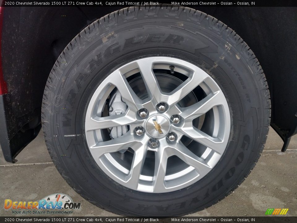 2020 Chevrolet Silverado 1500 LT Z71 Crew Cab 4x4 Cajun Red Tintcoat / Jet Black Photo #11