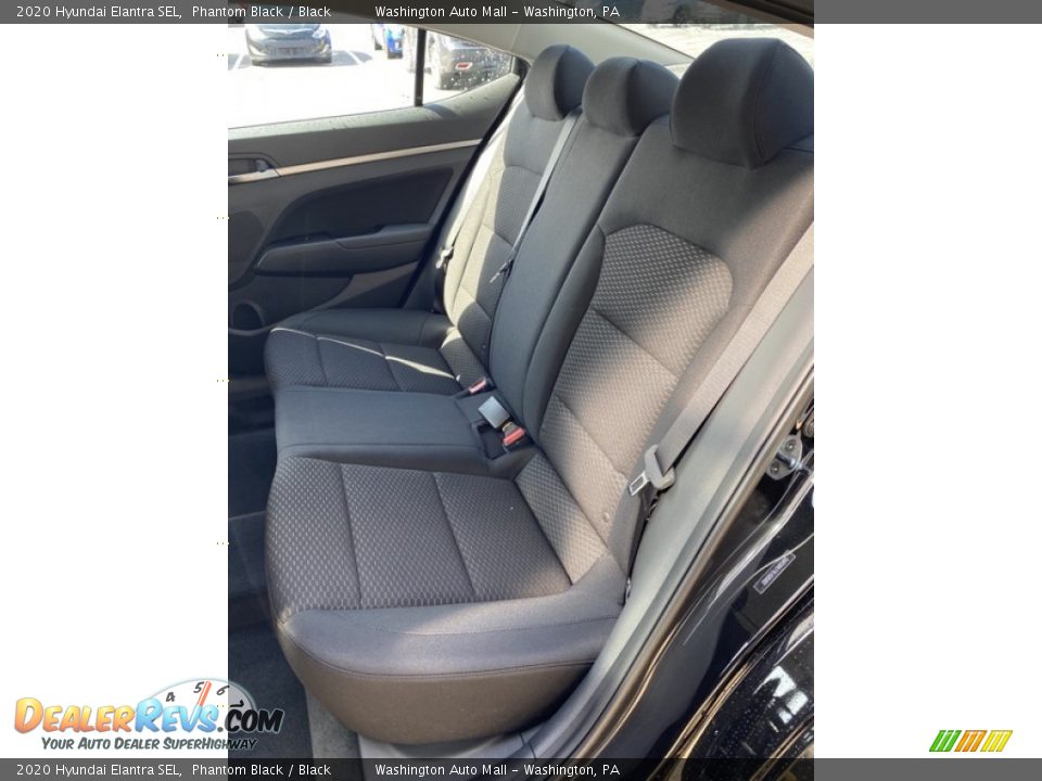 2020 Hyundai Elantra SEL Phantom Black / Black Photo #18