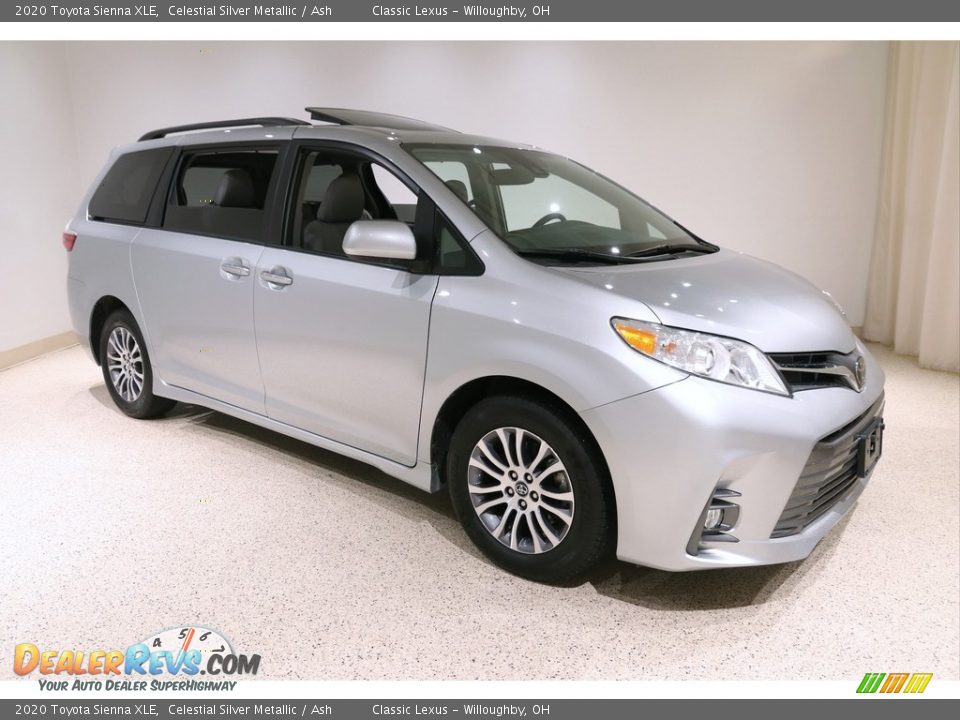 2020 Toyota Sienna XLE Celestial Silver Metallic / Ash Photo #1